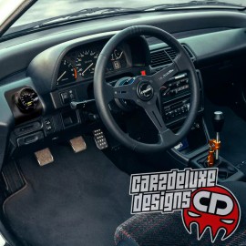 CARZDELUXE Single gauge pod mount for 1988-1991 Honda CRX functional defrost vent