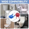 Toilet Flapper 2 Inch Replacement Kit, Universal Toilet Tank Flapper,
