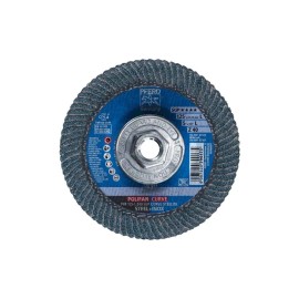 PFERD 67363 5" POLIFAN Curve Flap Disc 5/8-11 40 Grit Large Radius