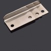 TA-VIGOR Drawer Lock Strike Plate 3.9cmx2.1cmx0.9cm, 4Pcs Metal Angled Cabinet