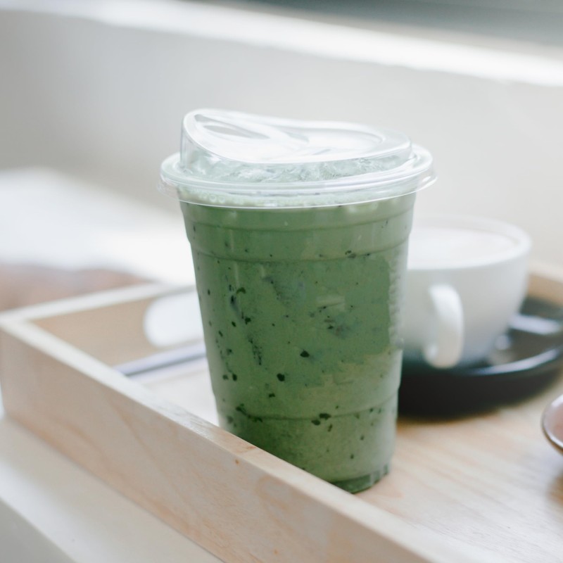 AIOS 50 x PET Takeaway Cups with Sip Through/Sip Thru