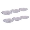 Turkish Tea Glass Saucers (6 Pcs) Pasabahce Brand
