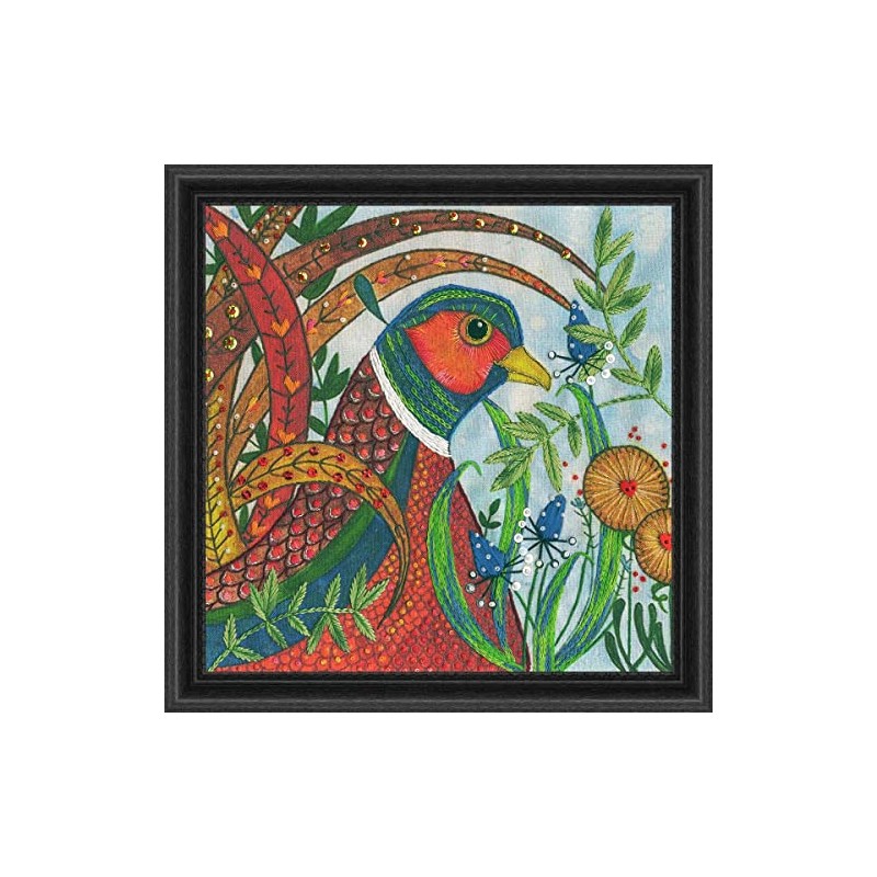 Bothy Threads Embroidery Kit - Pheasant (Flights of Fancy Range)