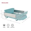 KitchenAid Compact Space Saving Rust Resistant Dish Rack with Removable