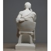 Greek Philosopher Socrates Alabaster Statue Sculpture Athens Academy 6.7 inches