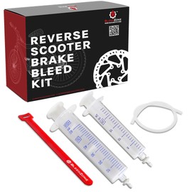 BleedZone - Reverse Scooter Brake Bleed Kit and works with Quad Brakes & Clutch, Brake Bleeder Kit for Reverse Scooter Brakes - Scooter Brake Kit with Syringes, Bleed Tubing & Fasteners