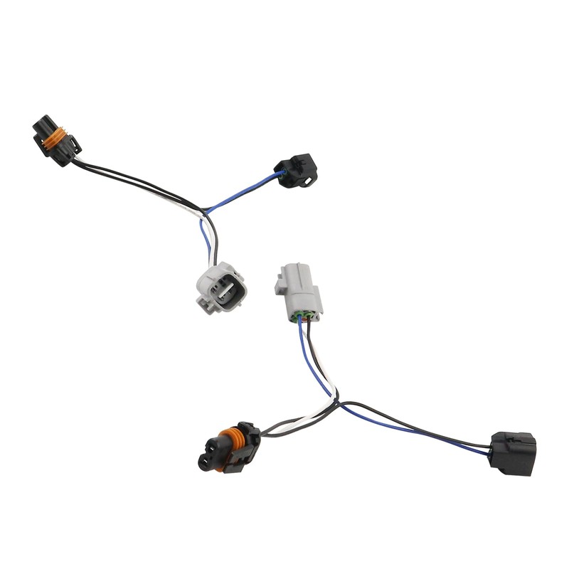 LED Headlight Converters Harness Front Left and Right Compatible with