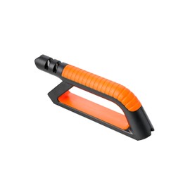 EverDwell 4-Stage Manual Knife Sharpener – Diamond, Tungsten, Ceramic & Honing Rods – Kitchen Sharpening Tool for Straight-Edge Knives – Non-Slip Base & Ergonomic Handle