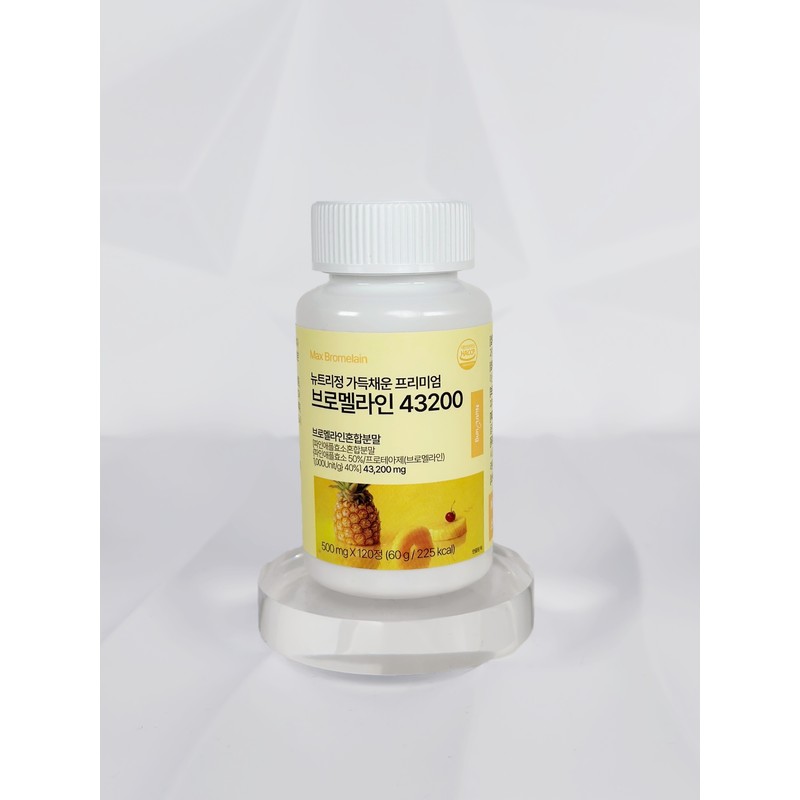 Nutri Tablets Large Capacity 120 Tablets Filled with Premium Bromelain