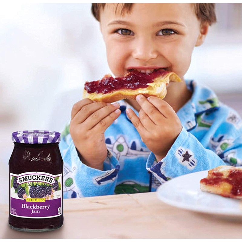 Smucker's Seedless Blackberry Jam, 12 Ounces