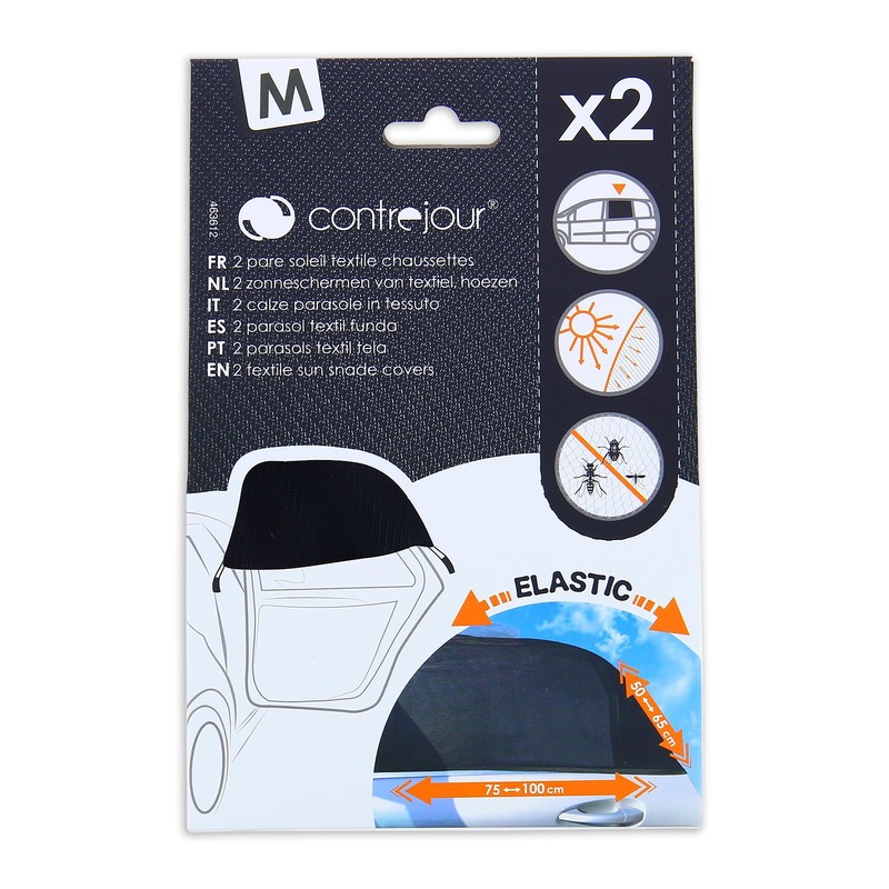 Contrejour 463612 Sun Visor Socks for Side Windows