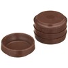Merriway® BH01561 (4 Pcs) Non-Slip Rubber Castor Cups for Wood
