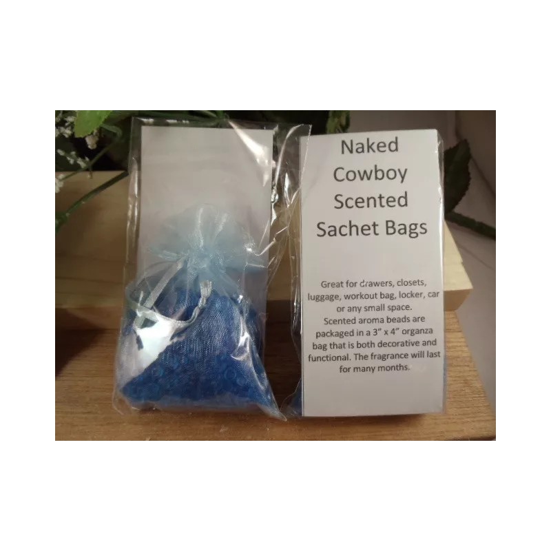 Naked Cowboy Scented Sachet Bag - Deodorizer Air Freshener