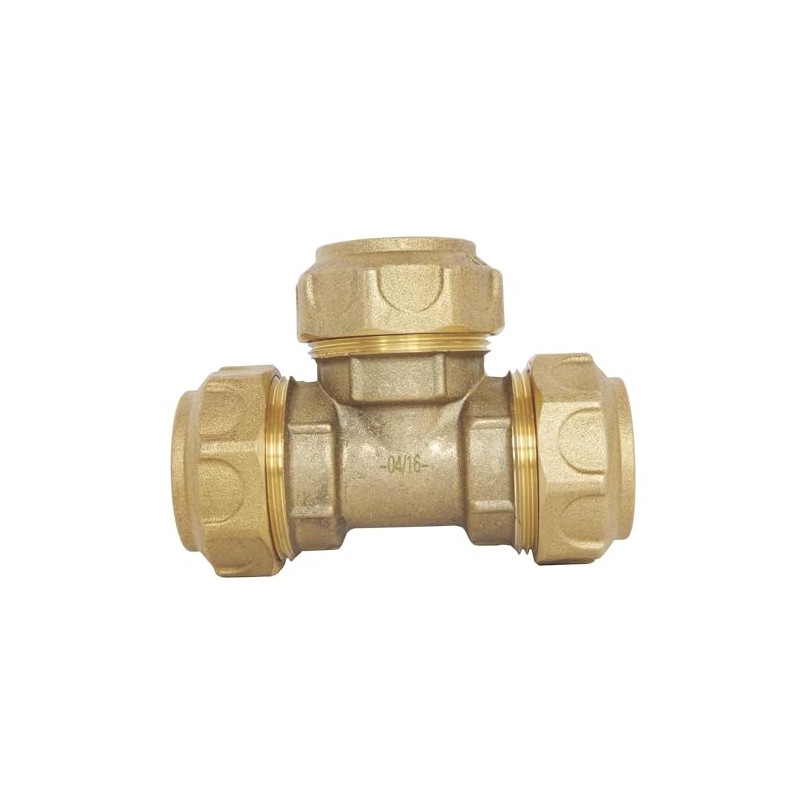 SOMATHERM FOR YOU - Equal Brass T-Piece D20 PE Pipe