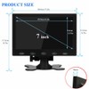 CaiRute 7" LCD CCTV Monitor HD PC Screen AV RCA