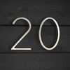 Hasware Floating House Number Sign, 12 cm, Modern Door Numbers,