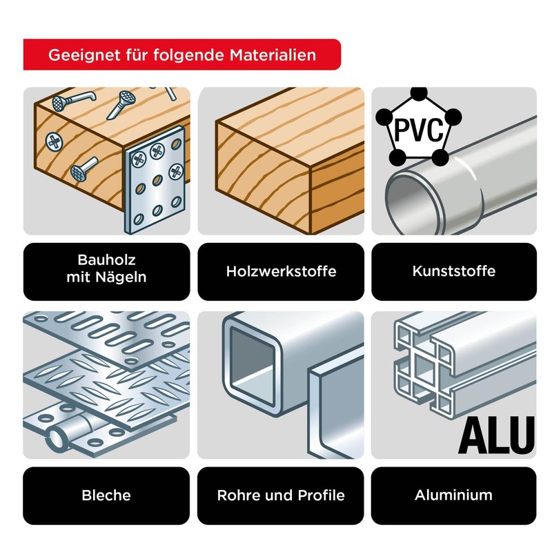 KWB Easy Cut Jigsaw Blades Universal Single Lug Shank 6248