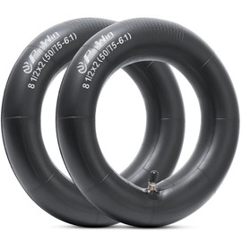 2 PCS 8.5 Inch Scooter Inner Tubes, 8 1/2 x 2 (50/75-6.1) TR4A 20L Straight Stem Valve Tire Tubes Compatible with 8 1/2x2 8.5x2.0 Xiaomi M365/Pro 2/1s Electric Scooter Tire Tubes(P-112)