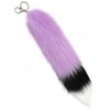 MARUHADO Animal Fluffy Tail Gal Tail Keychain Fur Cosplay Fox