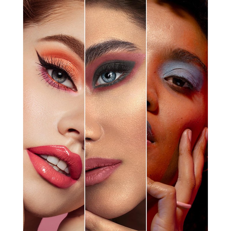 MORGLES Double Head Eyeshadow Applicators 50pcs Disposable Eyeshadow Brush with