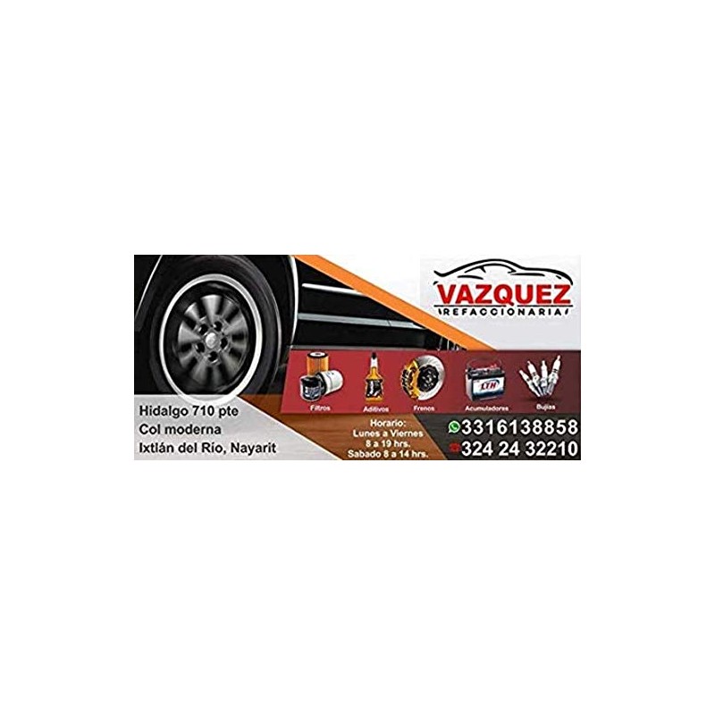 Filtro Aire Dodge Neon 1.6l 2017 En Adelante 52069663