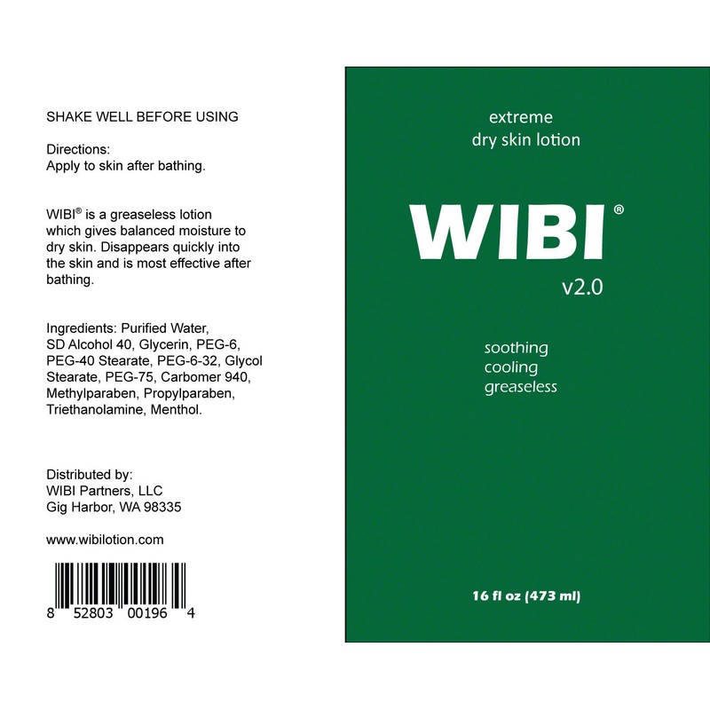 Wibi® Extreme Dry Skin Lotion 16oz
