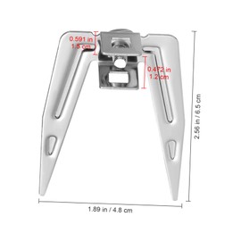 IWOWHERO 6 Sets of Chicken Grilling Forks and Cooking Meat Rotation Rods for Rotisserie Oven Air Fryer and BBQ Professional BBQ Forks Kit
