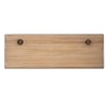 SANY DAYO HOME Wall Mounted Pine Wood Coat Rack with