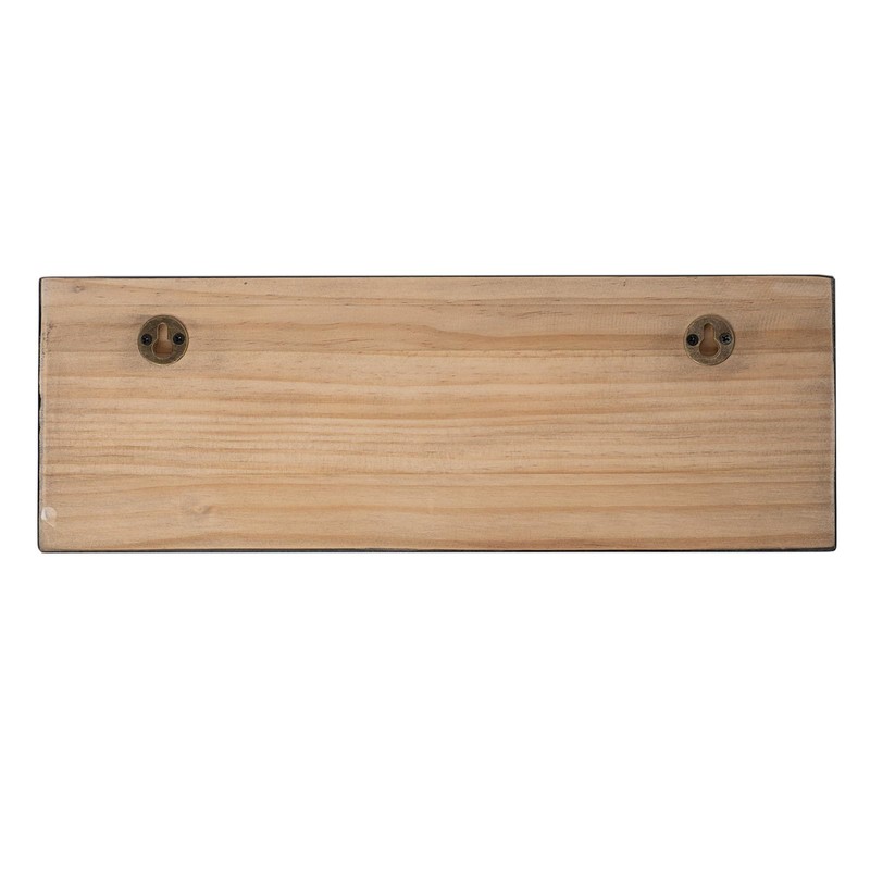 SANY DAYO HOME Wall Mounted Pine Wood Coat Rack with