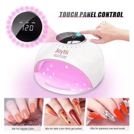 Joytii UV Light for Nails, Joytii 82W UV LED Nail Lamp with 3 Timers, Automatic Sensor