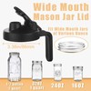 Baoswi 2 Pack Mason Jar Pour Spout Lid for Wide