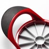 HengKe 12-Blade Apple Slicer Corer Cutter，Ultra Sharp Stainless Steel Blades