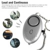 Personal Alarm, Personal Security Alarm Keychain With LED Flashlight 140DB