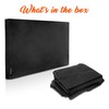 SereneLife Outdoor/Indoor Full TV Cover - Weatherproof and Dust-Proof TV