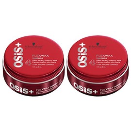 OSiS+ FLEXWAX Ultra Strong Cream Wax, 1.7-Ounce, 2 Count