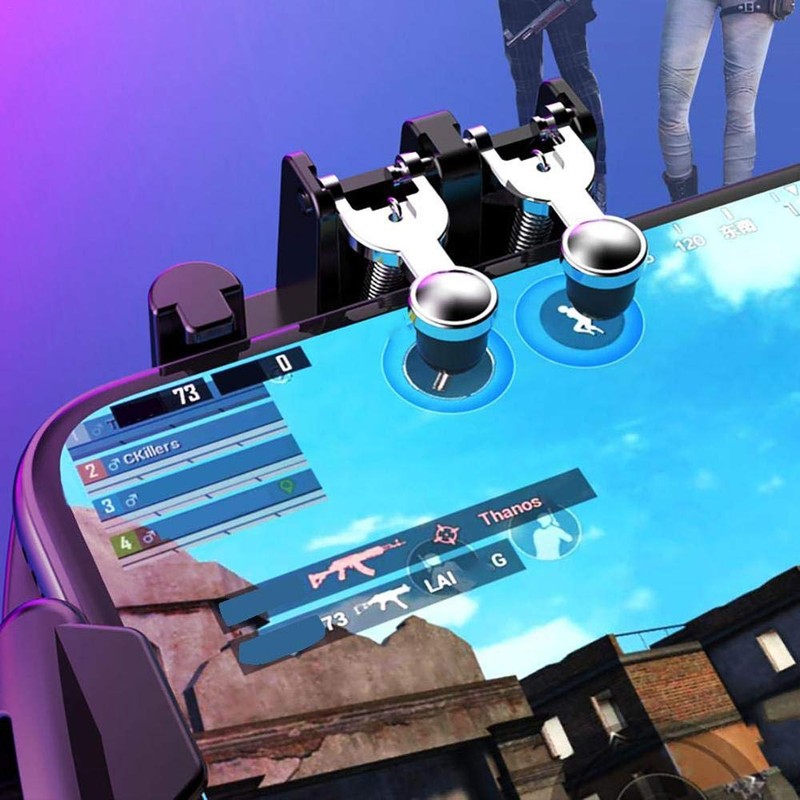 FURZEQIFA PUBG Mobile Controller Joystick Turnover Button Gamepad for PUBG