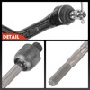 A-Premium Set of 4, Front Inner & Outer Tie Rod
