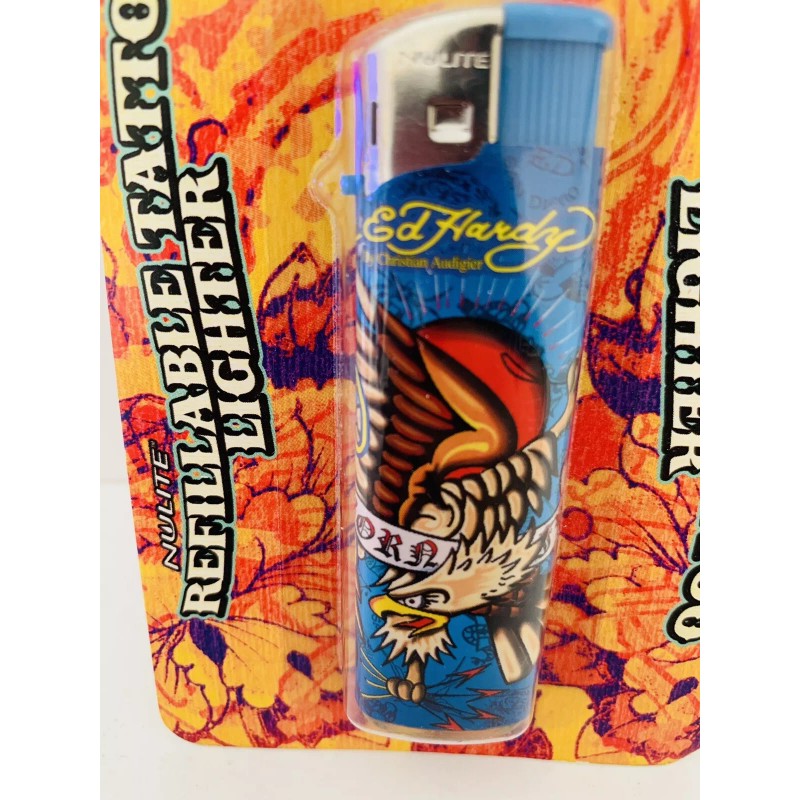 Ed Hardy Refillable Tattoo Lighter *Eagle Theme and Design*