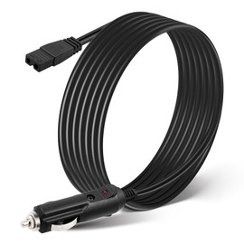 Anina Mini Fridge 12V DC 2 Pin Power Cord for Mobicool Wagan NFA Car Cooler Box Refrigerator Freezers Charger Replacement 6.6 FT
