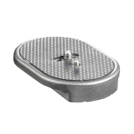 Mantona Quick Release Plate for ActionShot Tripod Head - Quick Release Camera Plate, 85 x 60 x 14 mm, 1/4 Inch Camera Connection, for ActionShot ActionGrip Ball Head