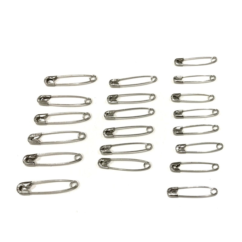 Safety Pins Medium Size Safety Pins Pack of 20 Kraft