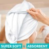 Bondi SPA Microfiber Hair Towel – Dries 50% Faster –