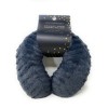 Luxe Essentials Memory Foam Travel Neck Pillow - Faux Fur