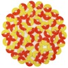 FirstChoiceCandy Gummy Rings Candy (Peach, 1 Pound (Pack of 1))