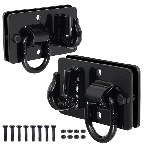 Tractor Bucket Hooks with Tie Down Ring, Grade 70 Forged