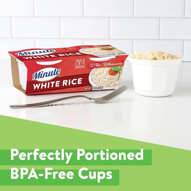 Vending 2 U Minute Ready to Serve White Rice, Quick