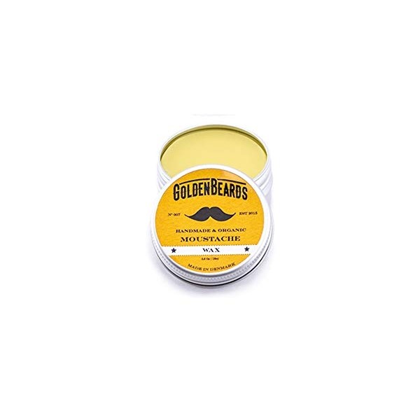 Organic Moustache Wax - 15ml *Golden Beards* | Jojoba &