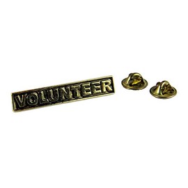 The Quiet Witness 6030051 Volunteer Lapel Shirt Pin Church Organization Helper Worker Award Reward Appreciation