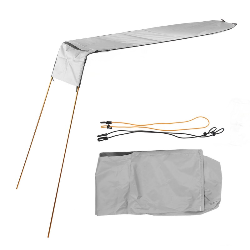 Kayak Shade Canopy Portable Foldable Boat Awning Set Kayak Canoe