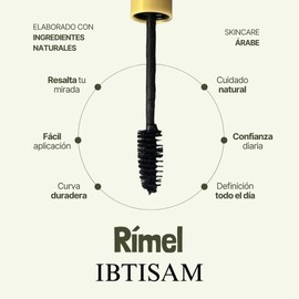 Rímel de Kejel Natural Árabe IBTISAM